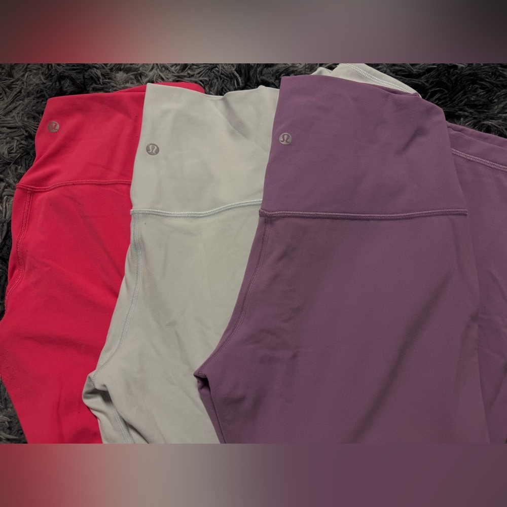 3 Lululemon align size 10